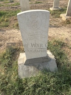 BAGHDAD (NORTH GATE) WAR CEMETERY - MASSHEDER, JOHN